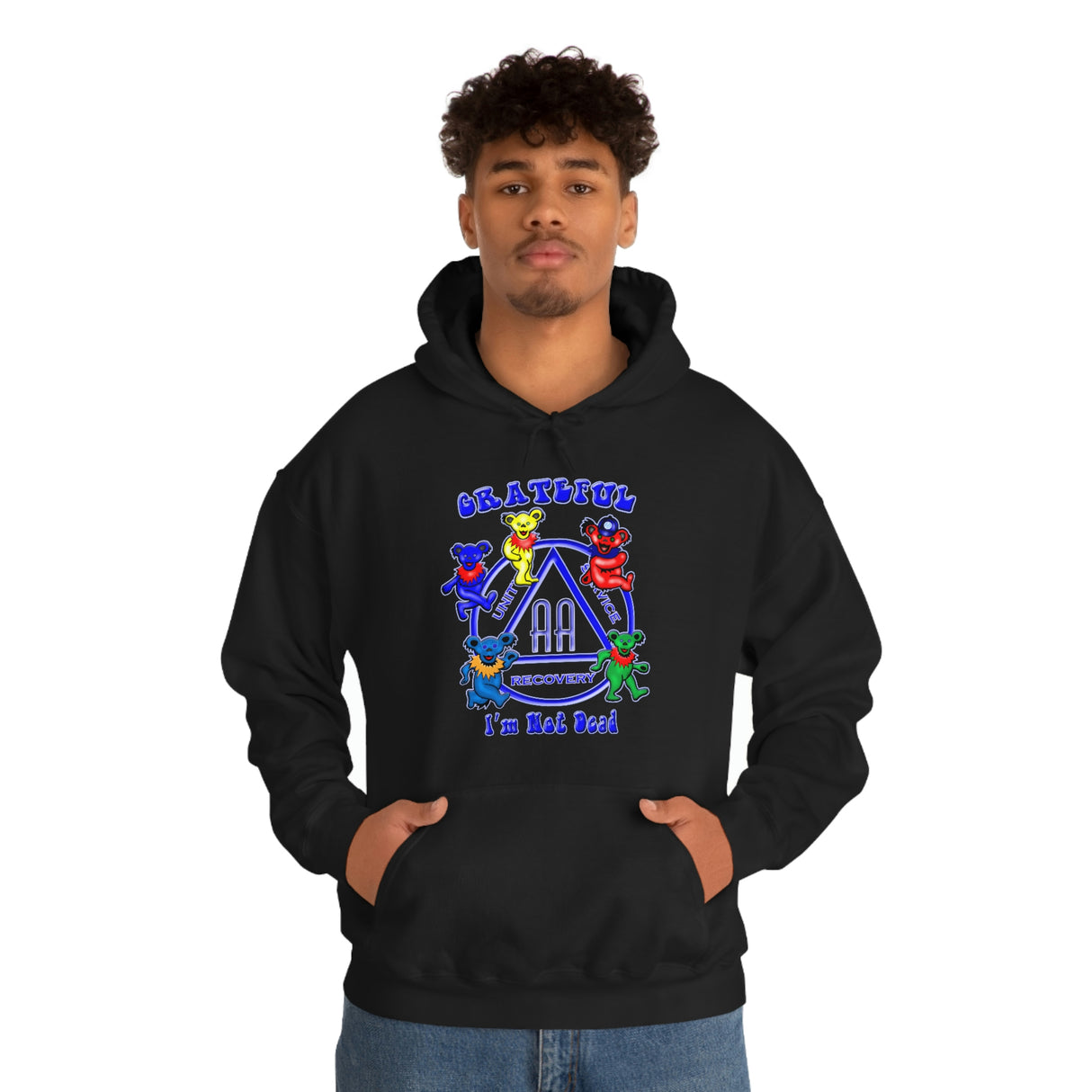 AA Not Dead dtg Hoodie