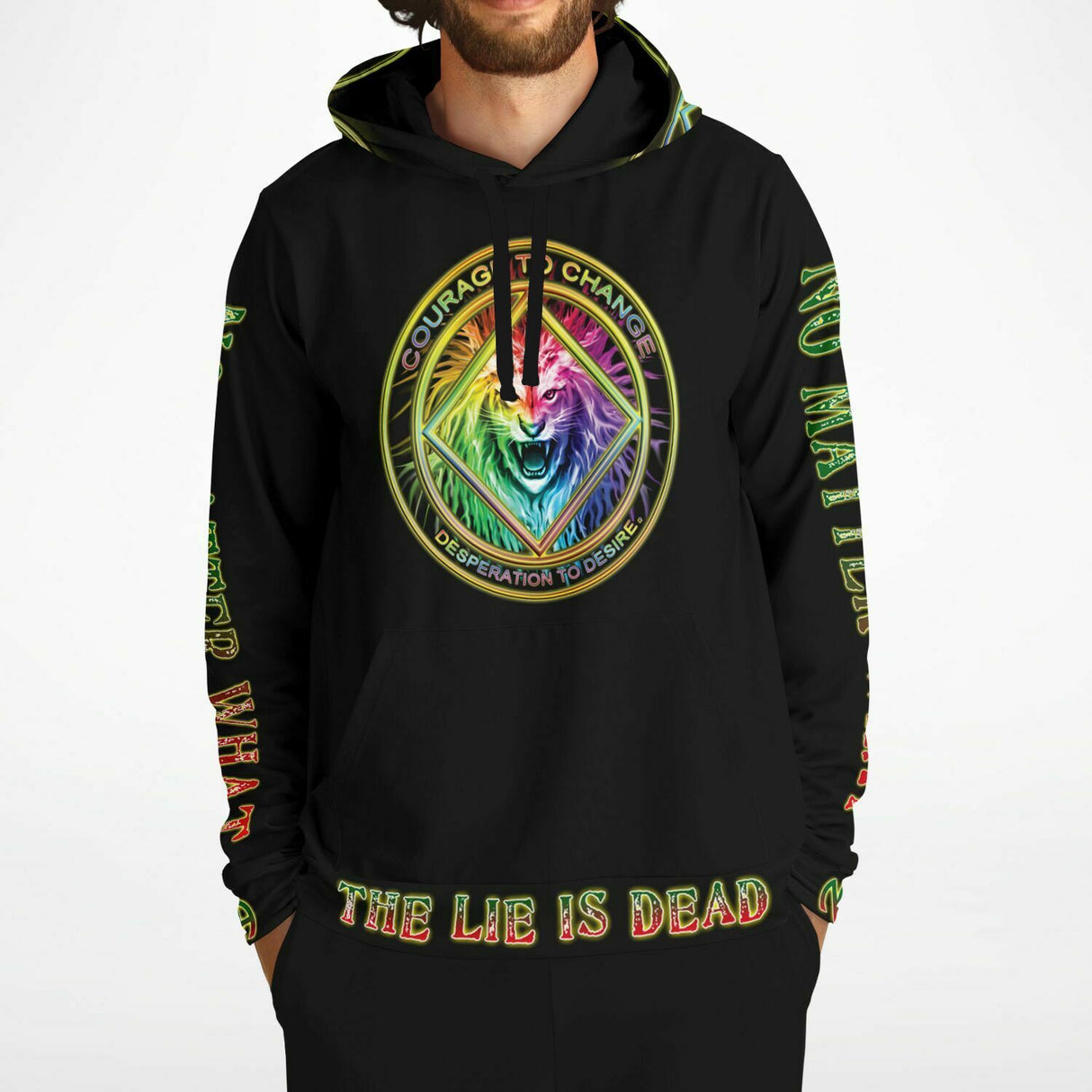 Courage To Change V.1 AOP Hoodie