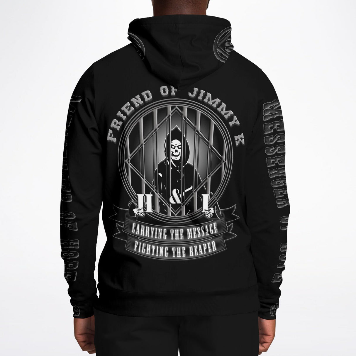Fighting The Reaper AOP Hoodie