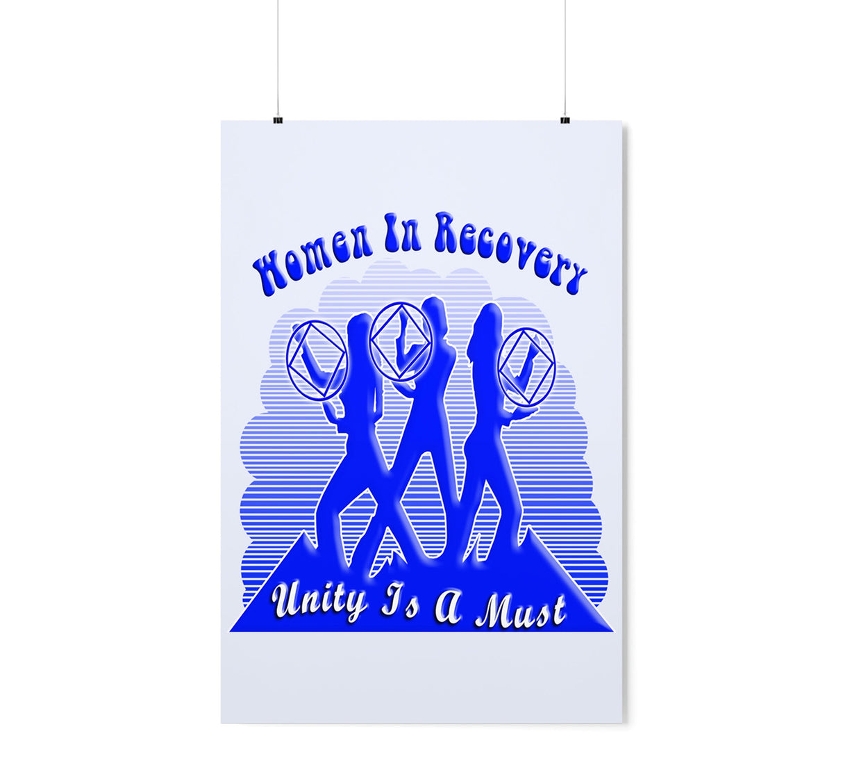 WOMEN IN RECOVERY Vertical Posters