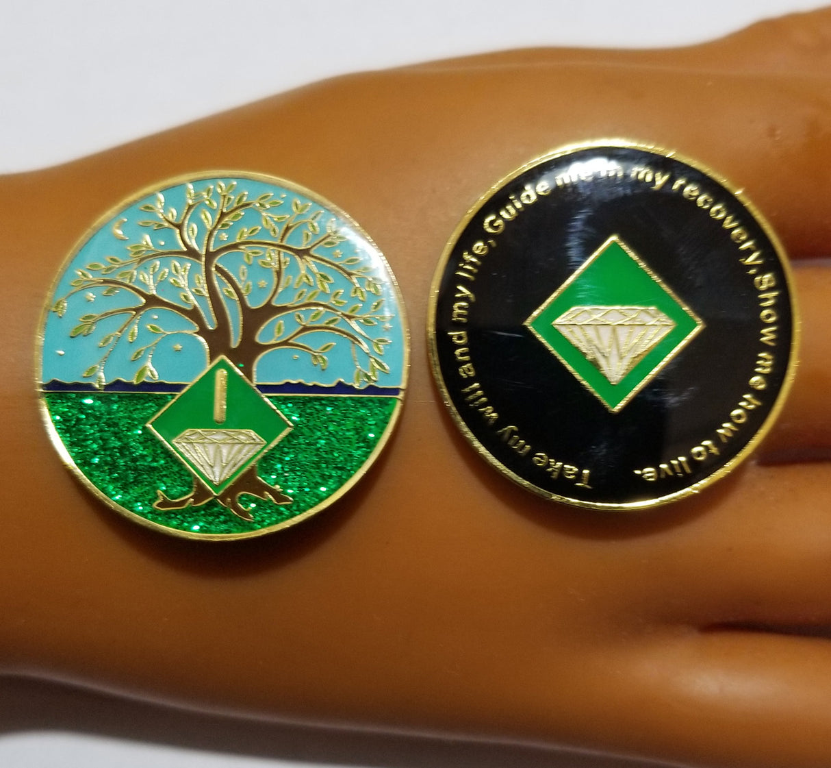 NA Recovery Medallion - Tree Of Life