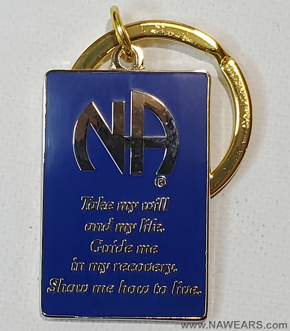 mkt- NA 3rd Step Prayer Key Chain
