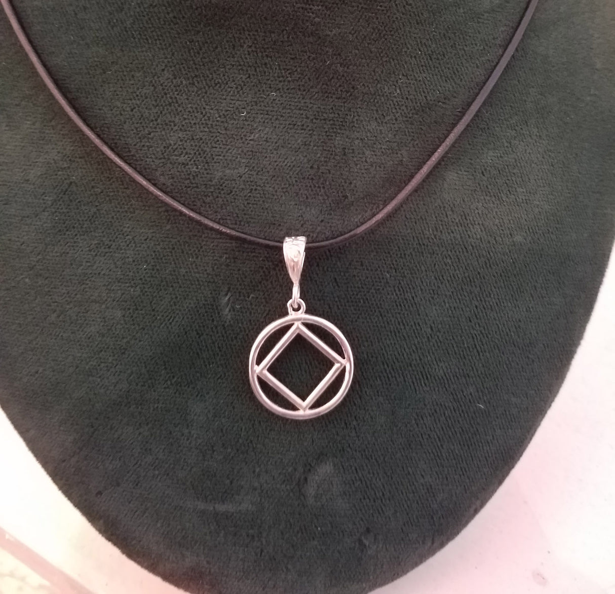 ssj001- Dime Size Service Symbol Pendant