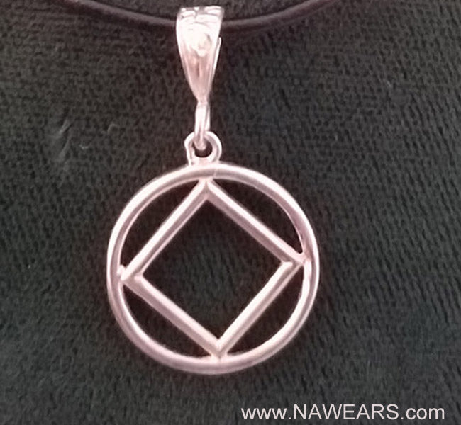 ssj001- Dime Size Service Symbol Pendant