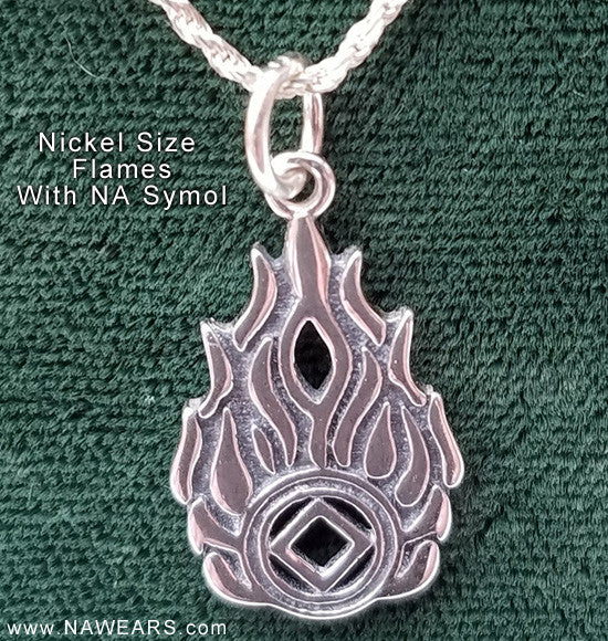 ssj008- Flames With NA Symbol