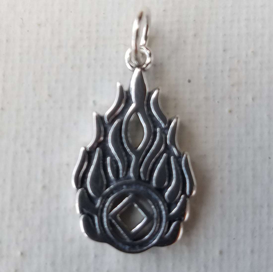 ssj008- Flames With NA Symbol