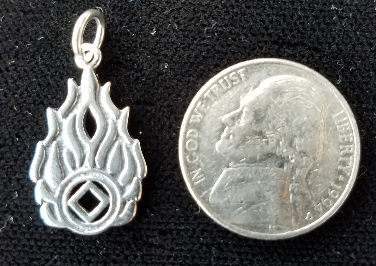 ssj008- Flames With NA Symbol