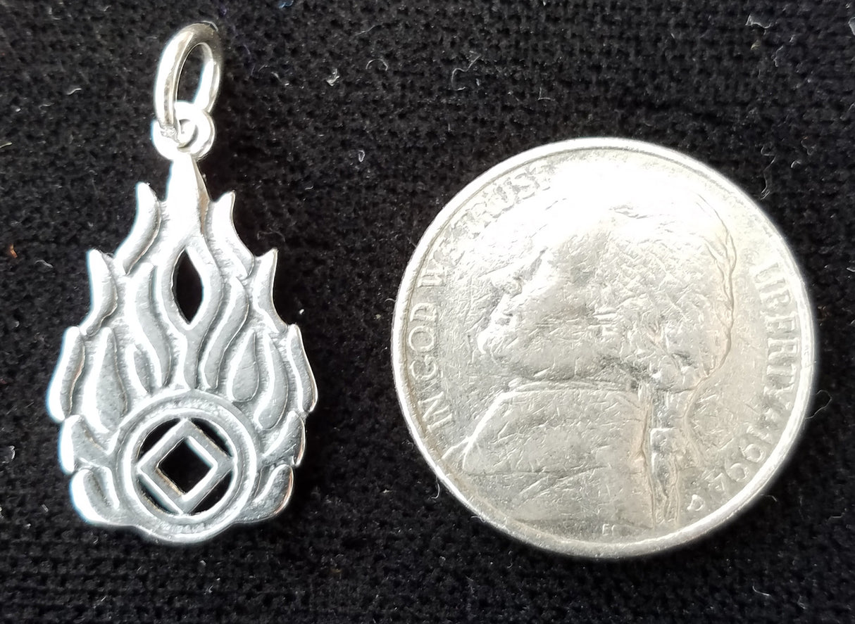 ssj008- Flames With NA Symbol