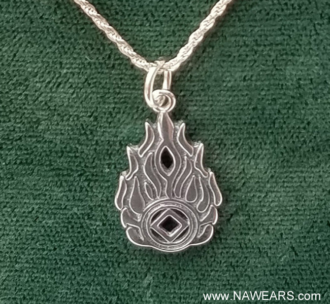 ssj008- Flames With NA Symbol