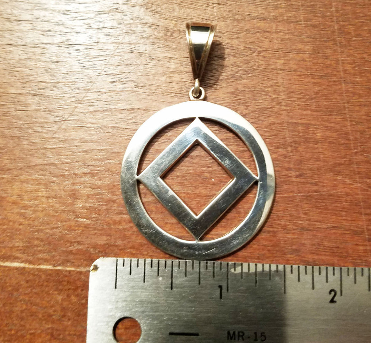 ssj025- Large Service Symbol Pendant