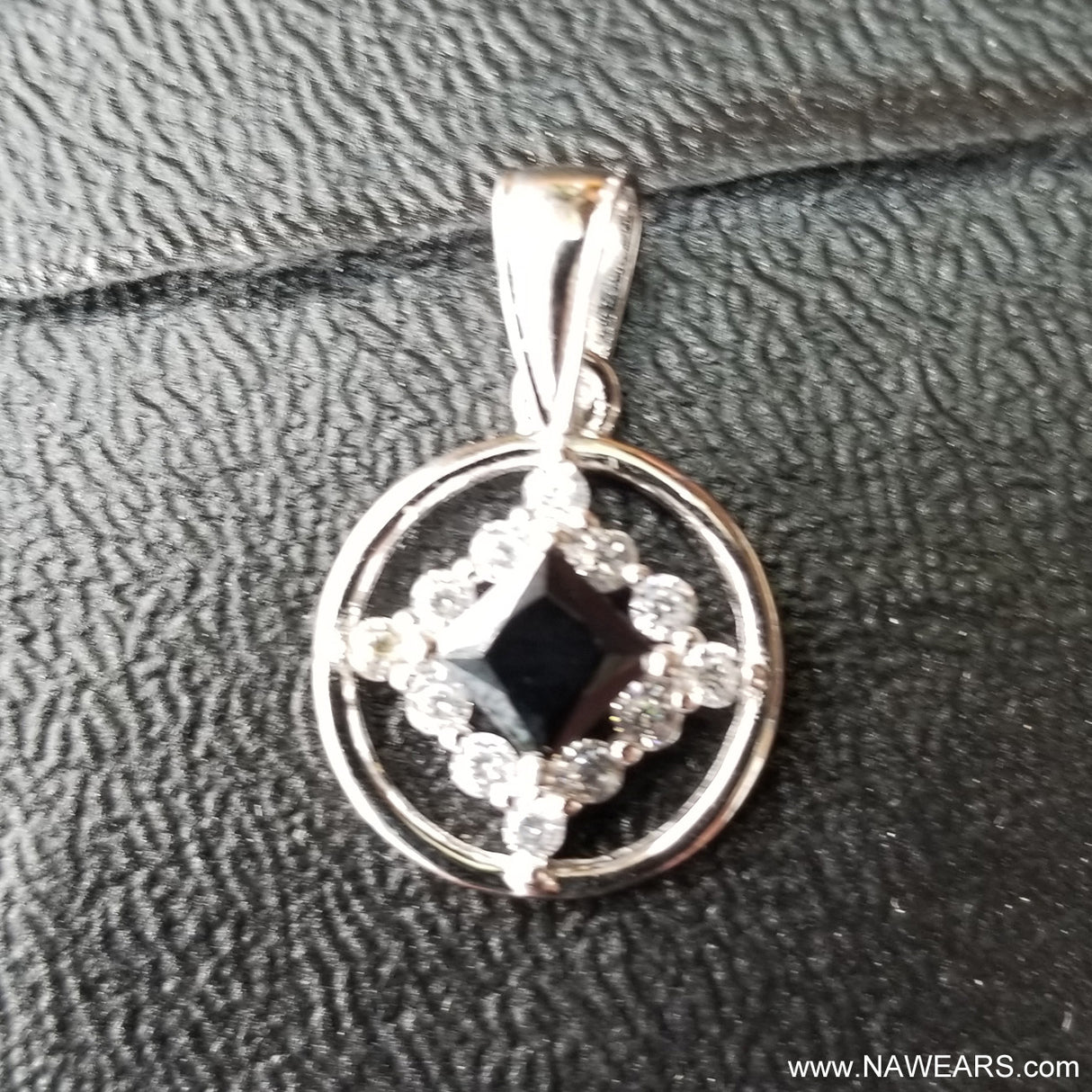 ssj019- CZ & Gem Symbol Pendant