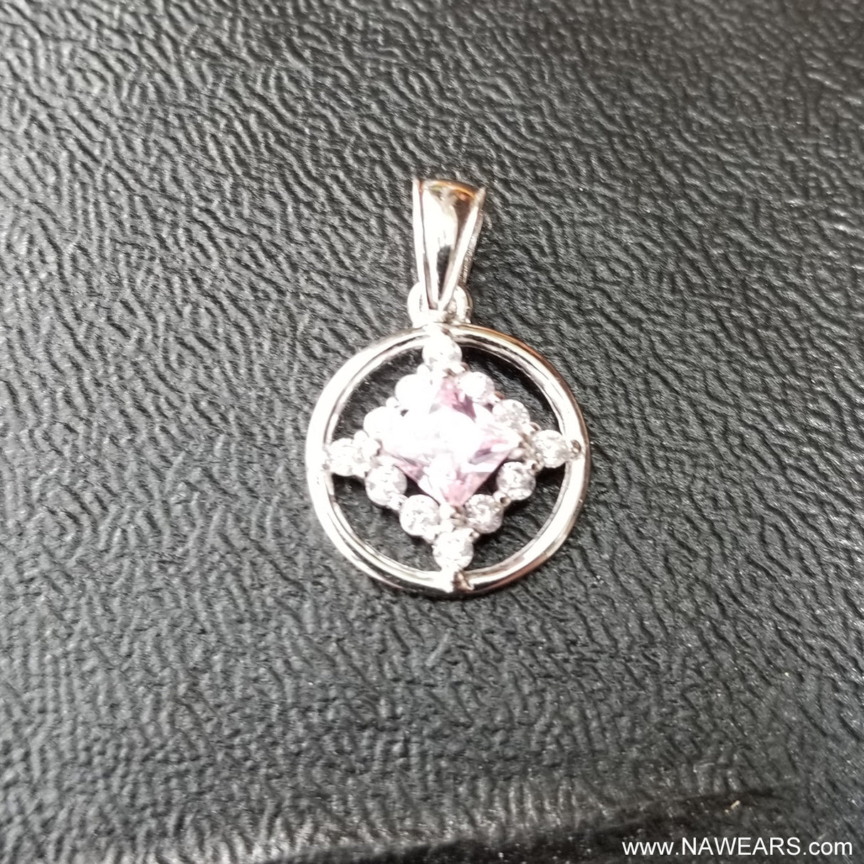 ssj019- CZ & Gem Symbol Pendant