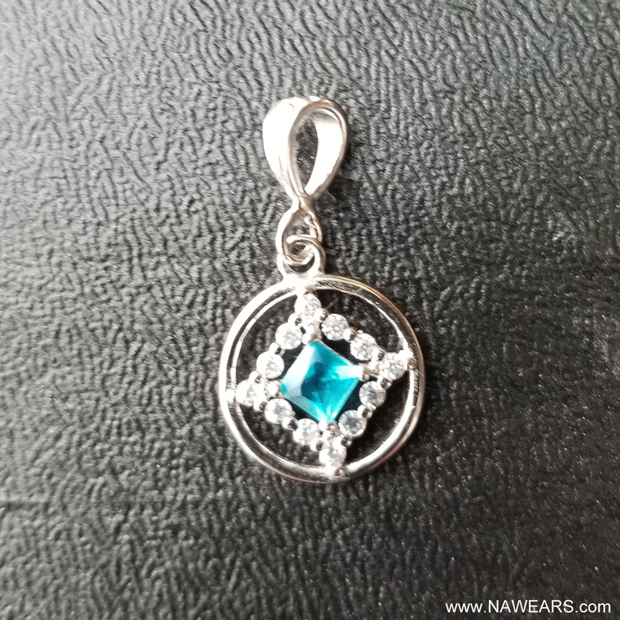 ssj019- CZ & Gem Symbol Pendant
