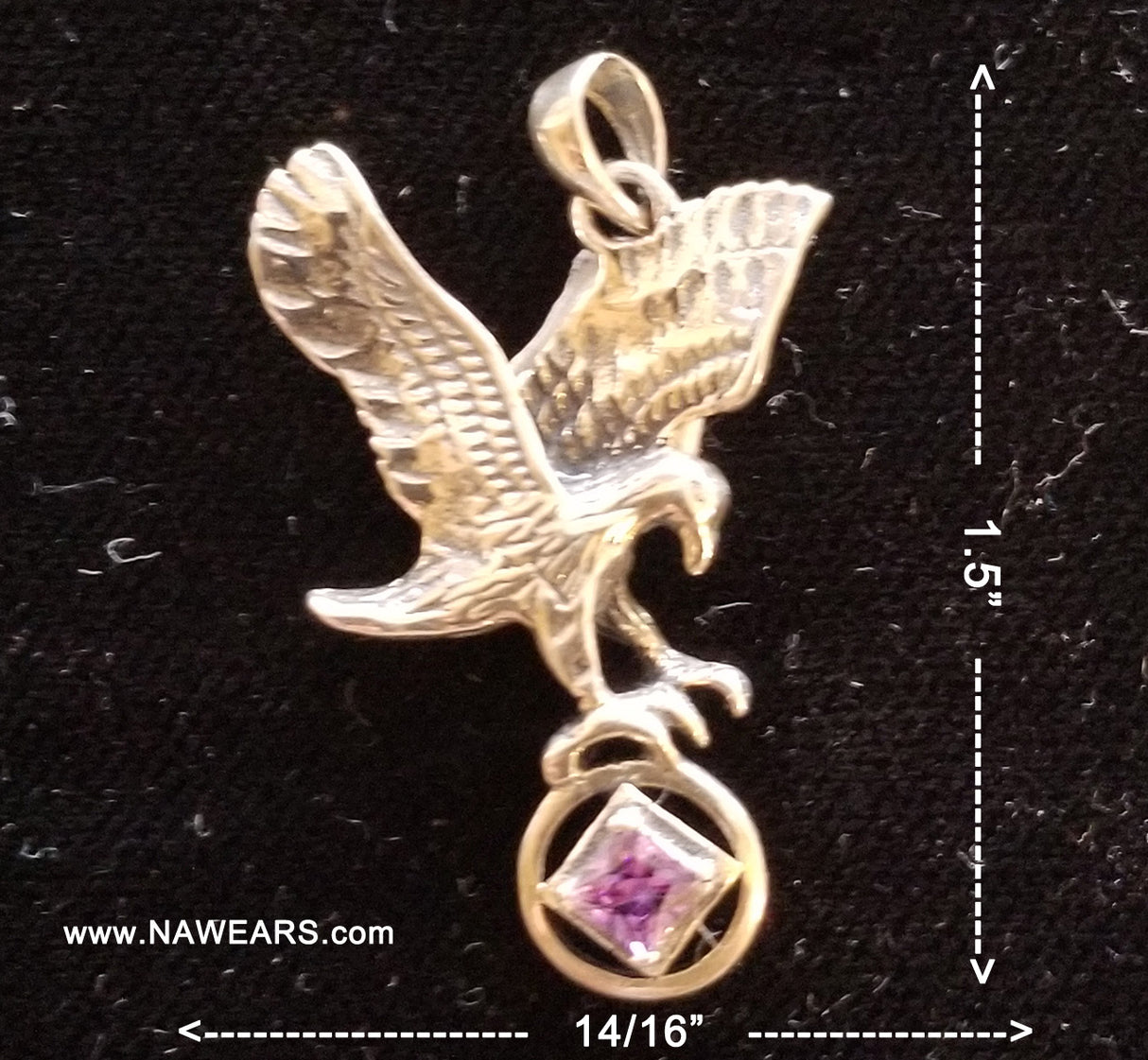 ssj015- NA Eagle Pendant