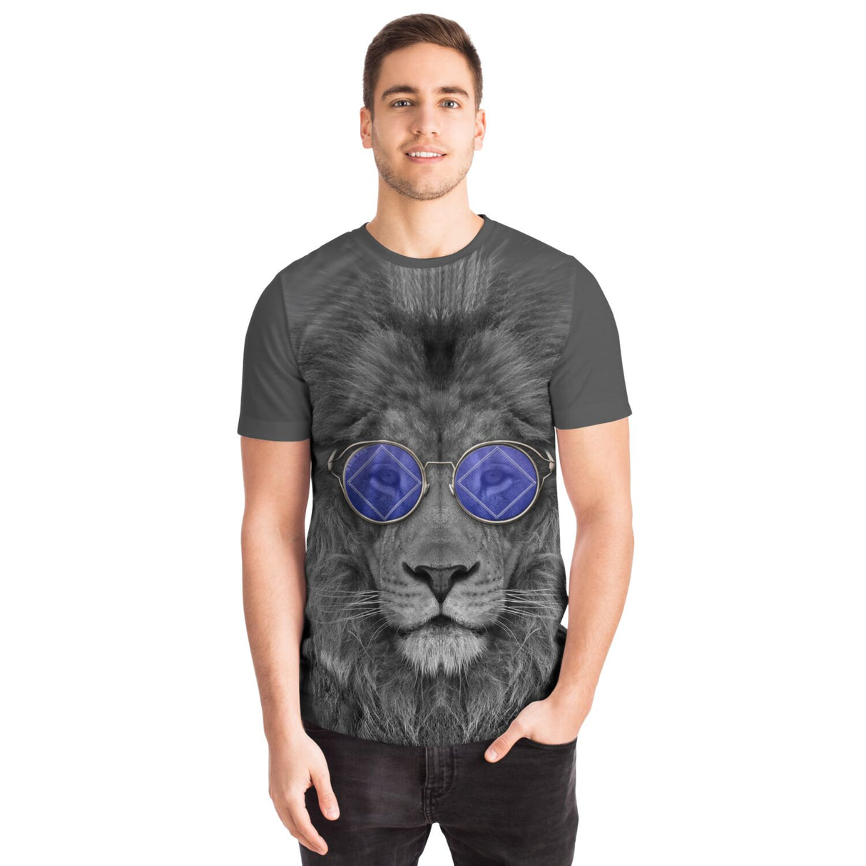 Cool NA Lion AOP T-shirts