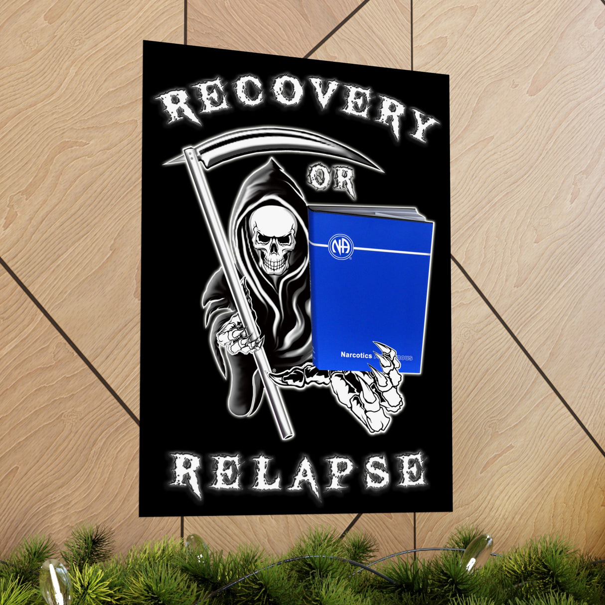 Recovery Or Relapse Vertical Posters