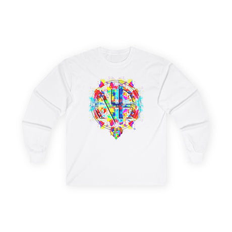 Splattered  NA Symbol Long Sleeve dtg Tee