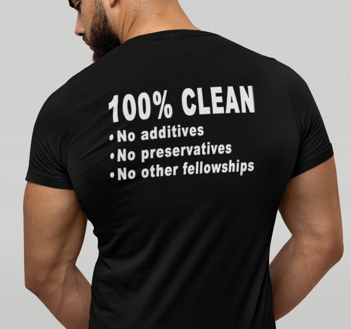 100% Clean  V.2 SS Tee