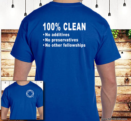 100% Clean  V.2 SS Tee