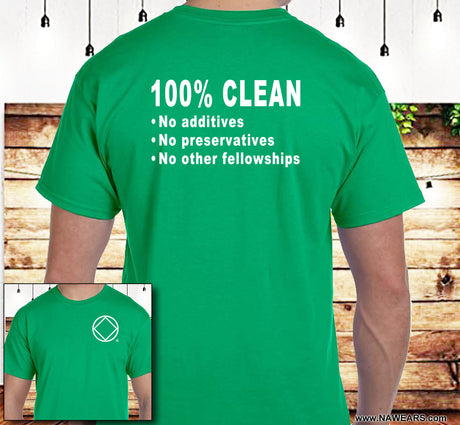 100% Clean  V.2 SS Tee