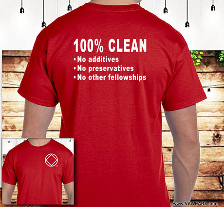 100% Clean  V.2 SS Tee