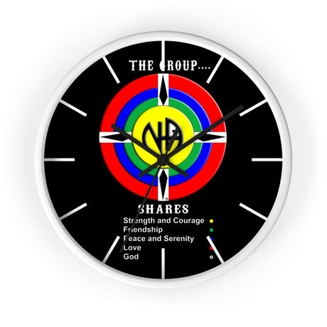 The Group Shares Wall Clock