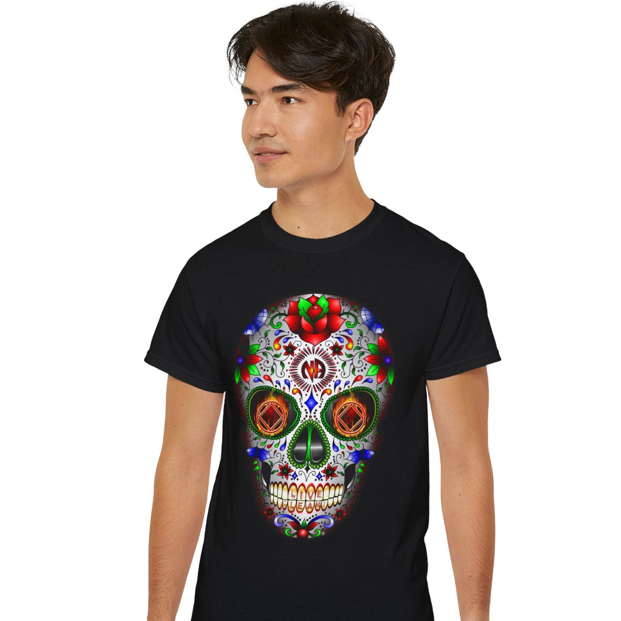 NA Sugar Skull dtg Tee