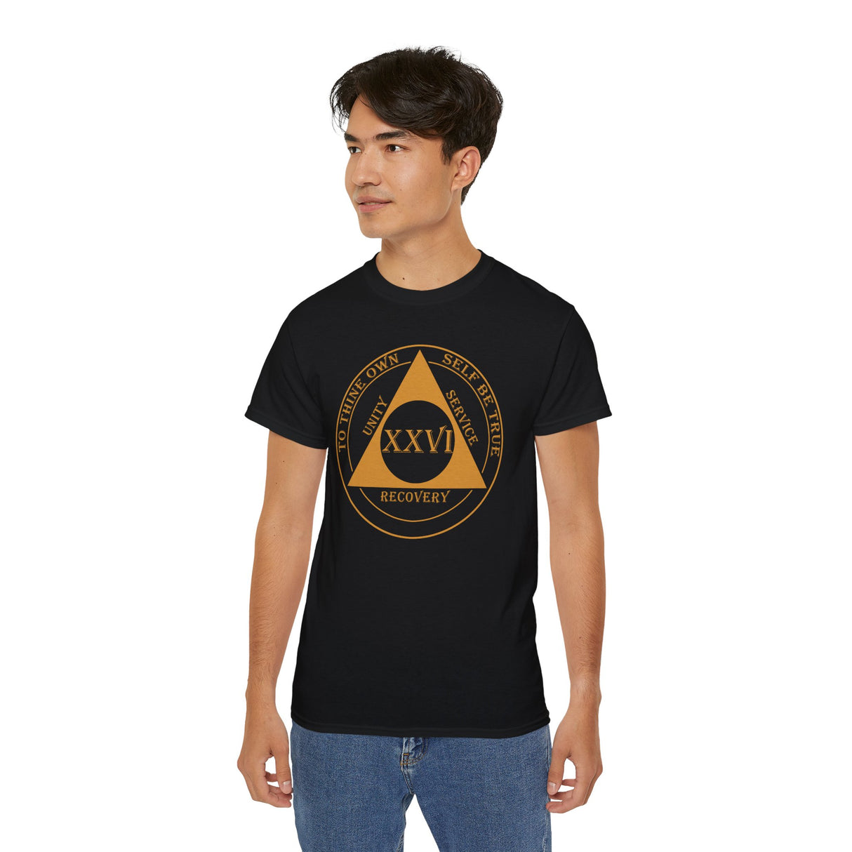 Custom AA Medallion Unisex dtg Tee