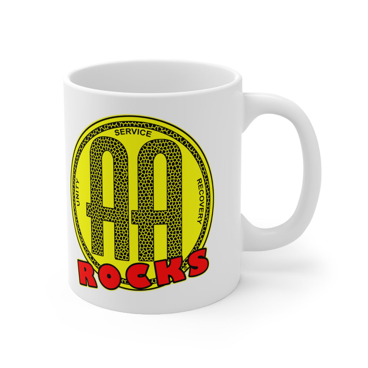 AA Rocks AA 11oz Ceramic Mug