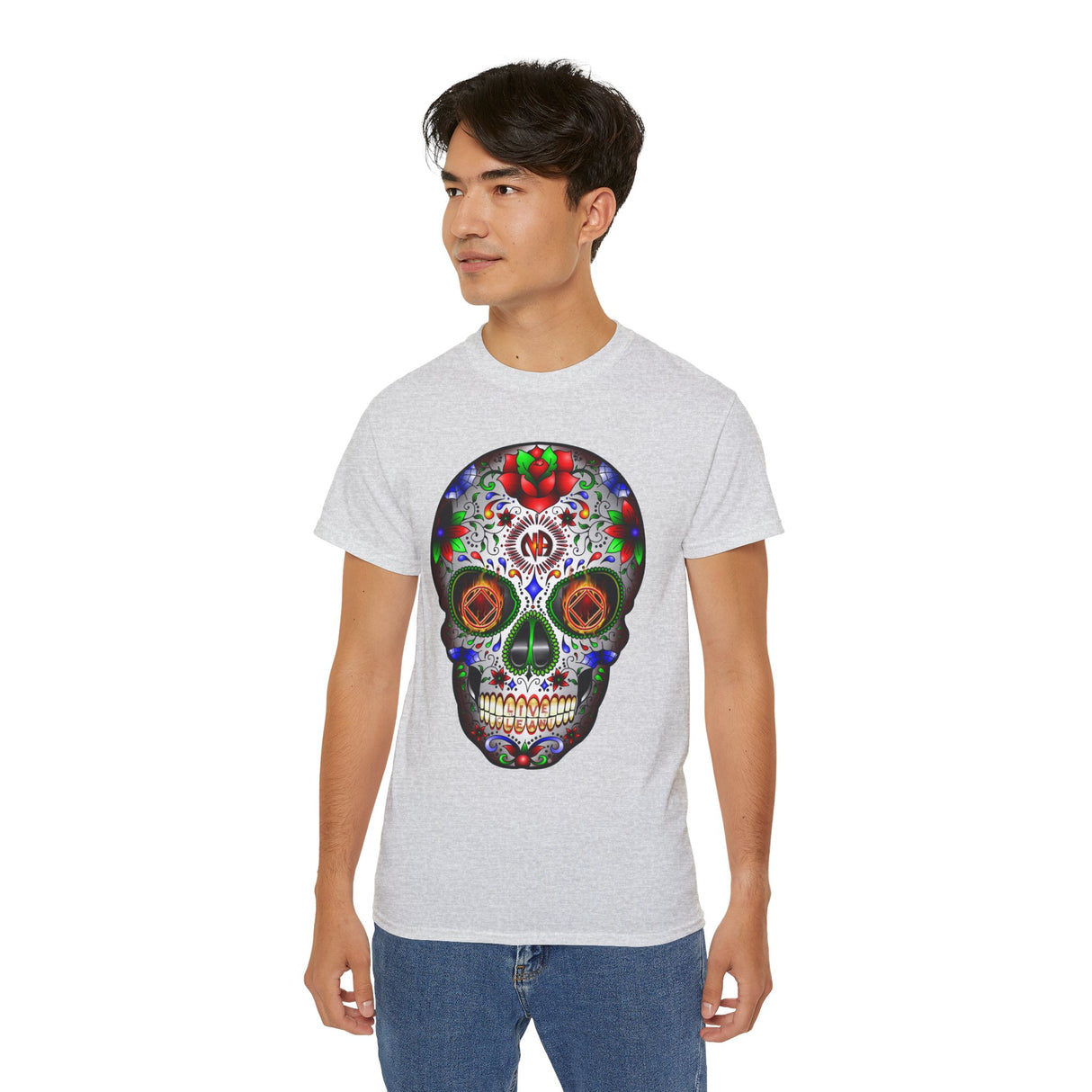 NA Sugar Skull dtg Tee