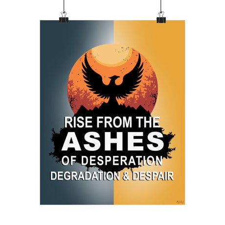 Rise Above V.1 Vertical Posters