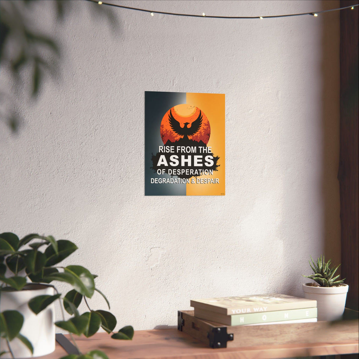 Rise Above V.1 Vertical Posters