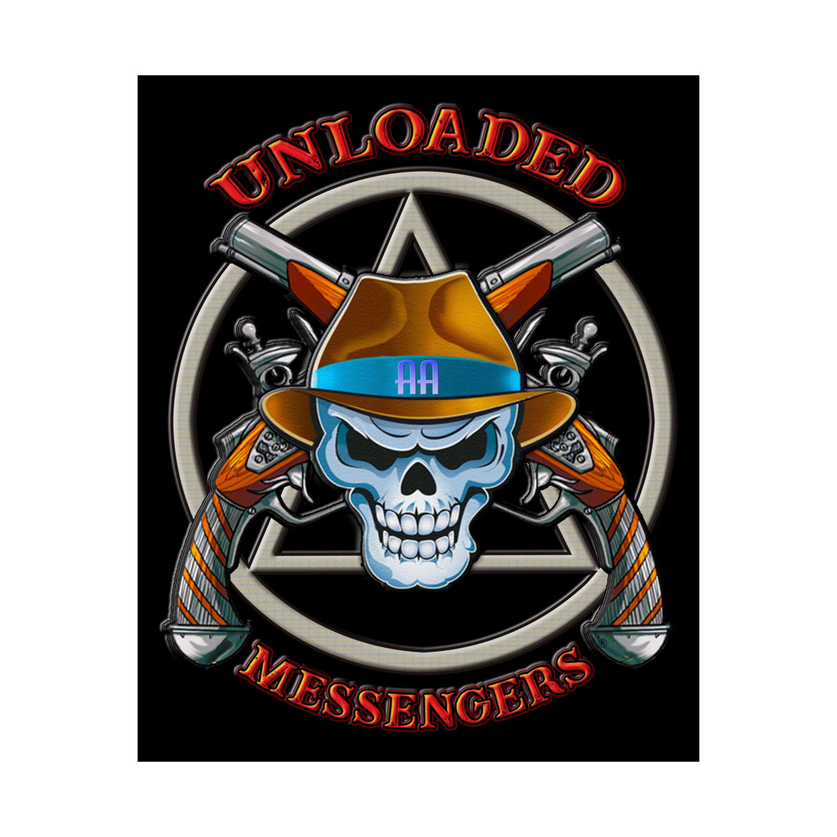AA- Unloaded Messengers Vertical Posters