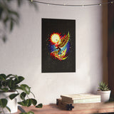 Pheonix Rising Vertical Posters