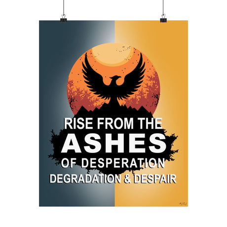 Rise Above V.1 Vertical Posters