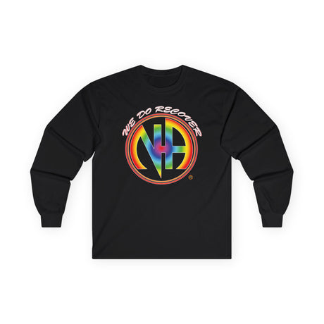 We Do Recover Rainbow Long Sleeve dtg Tee