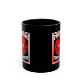 Freedom From Addiction 11oz Black Mug