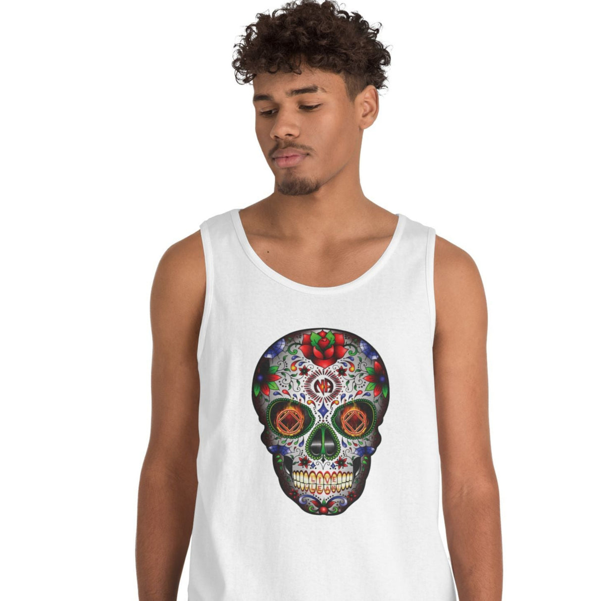 Sugar Skull V 2.0 NA dtg Tank Top