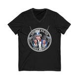 Shoot Guns Not Dope dtg V-Neck Tee
