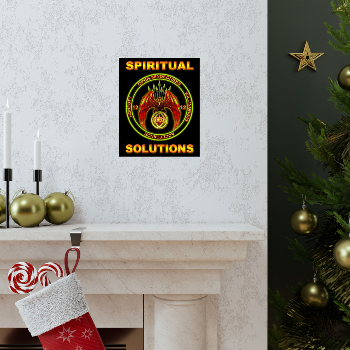 Spiritual Solutions  Vertical Posters