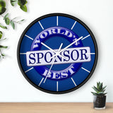 World's Best Sponsor Wall Clock