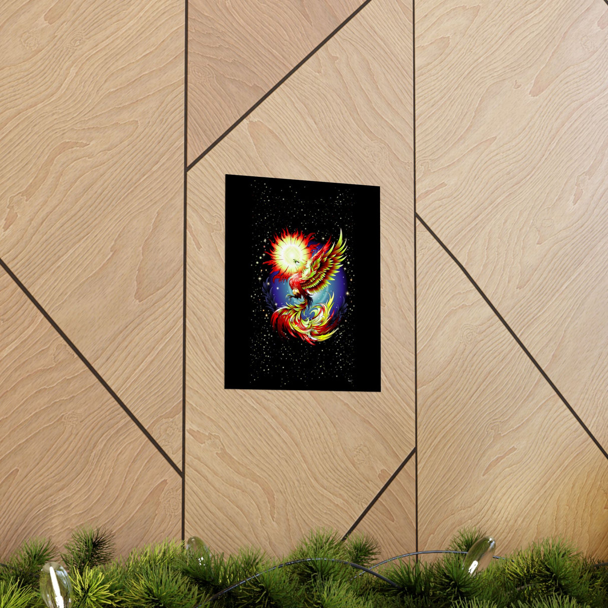 Pheonix Rising Vertical Posters