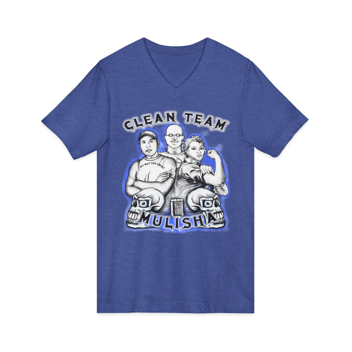 Clean Team Mulisha dtg V-Neck Tee