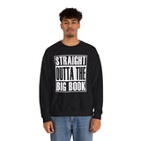 Straight Outta The Big Book dtg Crewneck Sweatshirt
