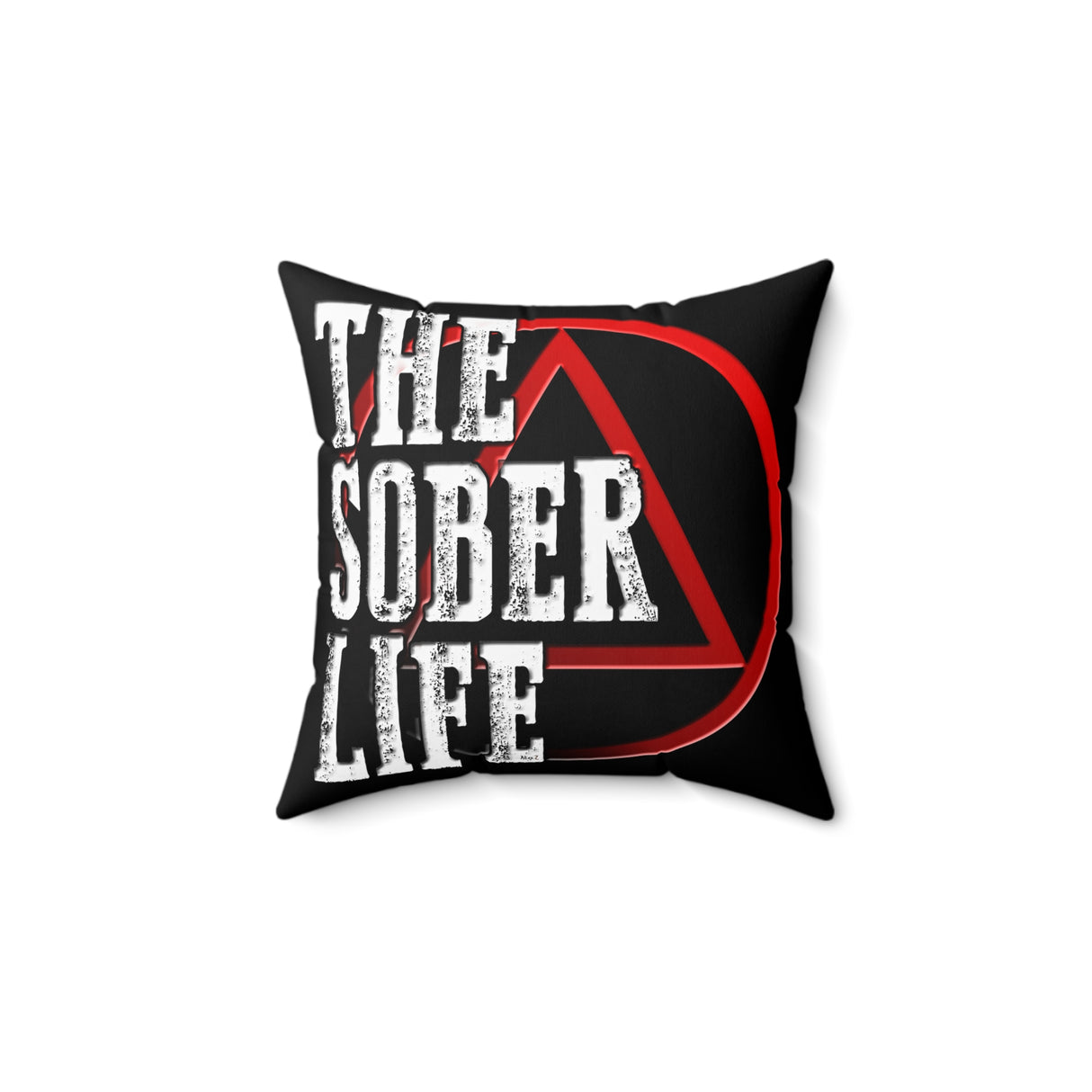 AA The Sober Life Pillow