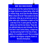 We Do Recover  Vertical Posters
