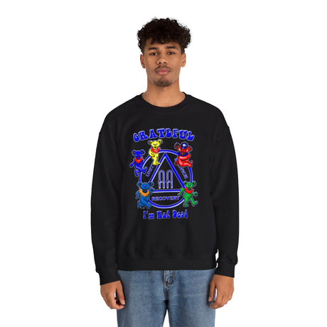 AA Not Dead  dtg Crewneck Sweatshirt