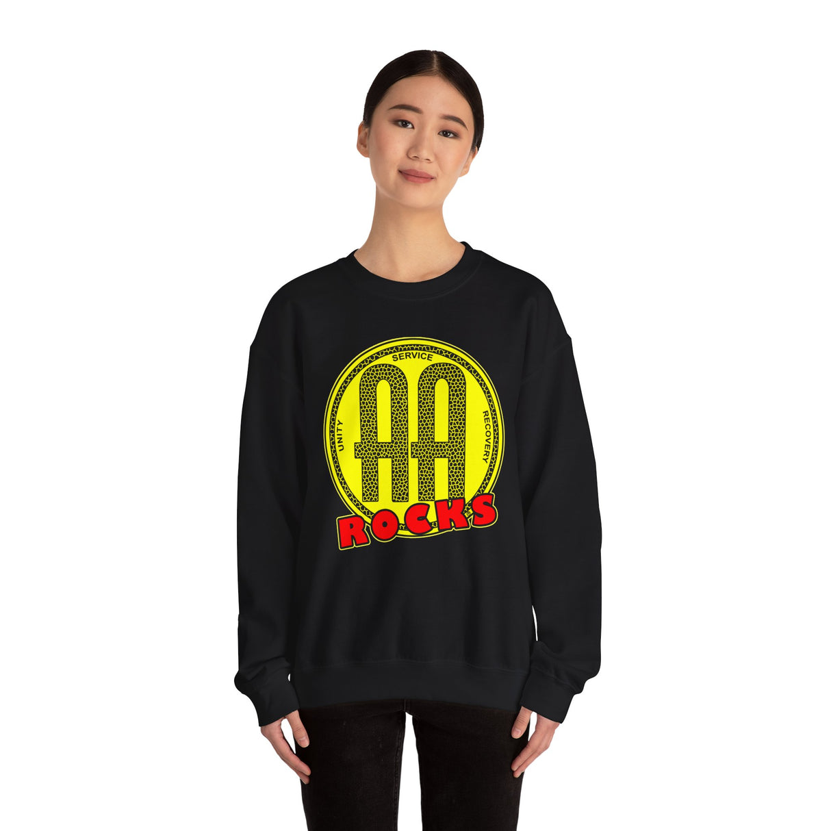 AA Rocks dtg Crewneck Sweatshirt