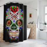 NA Sugar Skull Shower Curtains