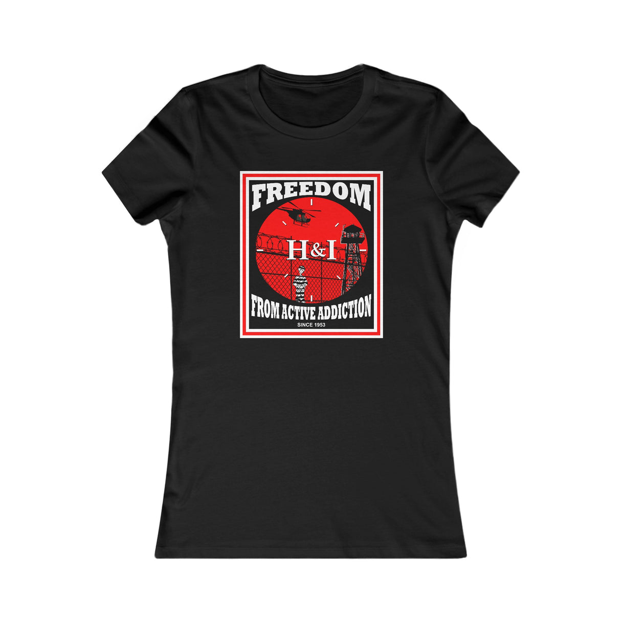 Freedom From Active Addiction Women's DTG Tee